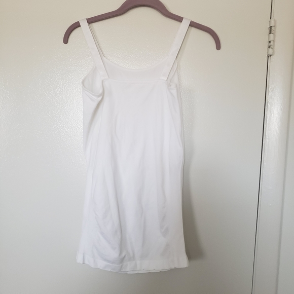 Maternity white stretchy undershirt - Picture 2 of 4